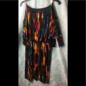 Colorful dress ABS silver label S